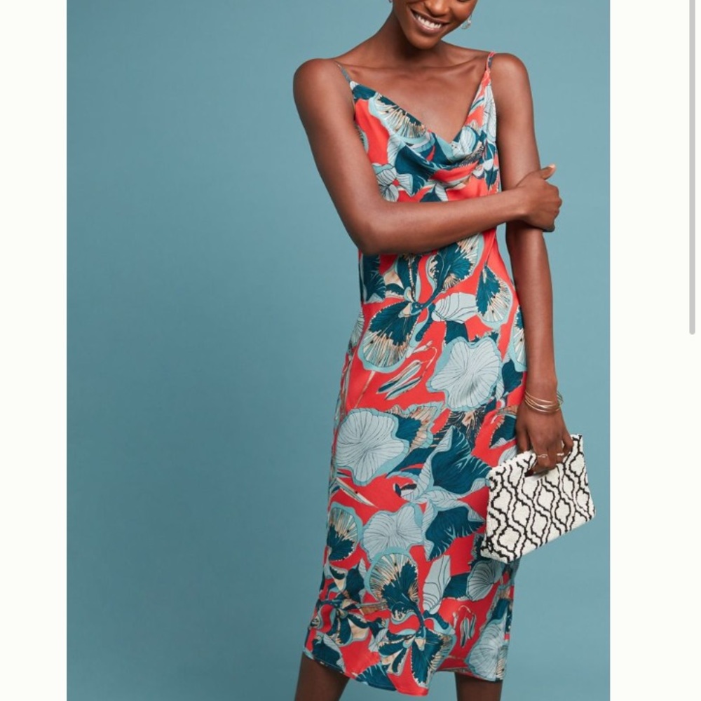 Monstera Petite Slip Dress
